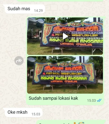 Pengiriman Papan Bunga Kalianyar Krangkeng